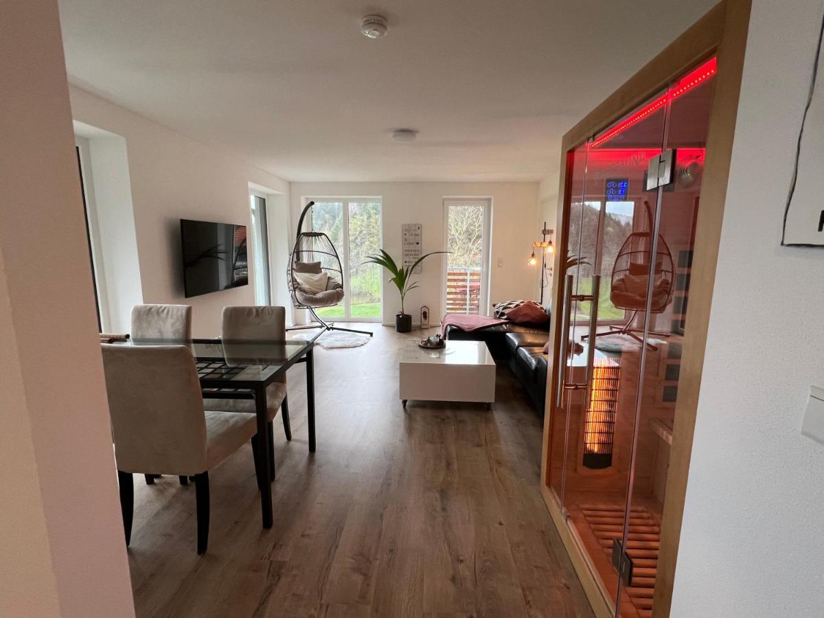 האוסאך Ferienhaus Wendelinus Mit Pool & Sauna מראה חיצוני תמונה