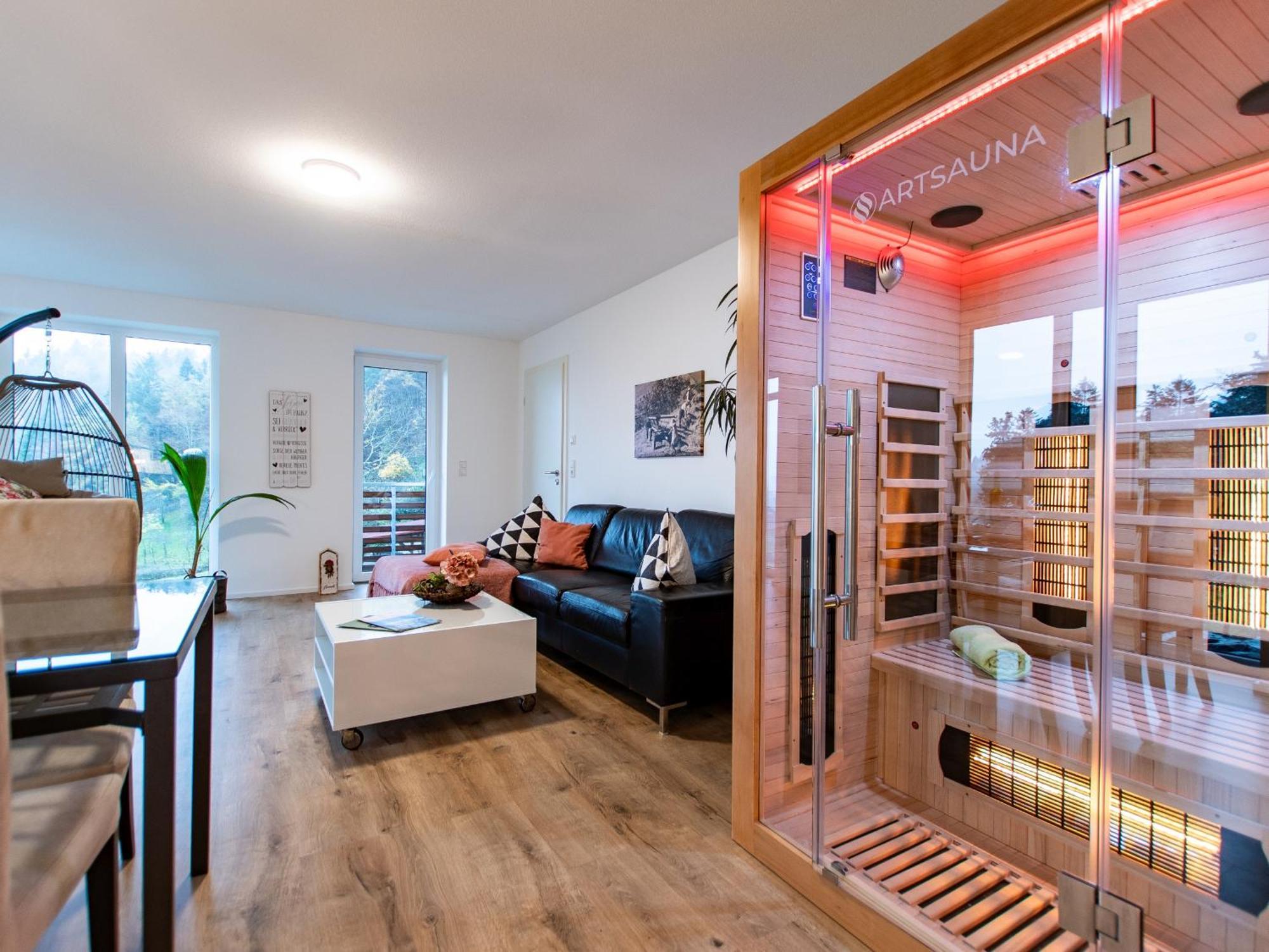 האוסאך Ferienhaus Wendelinus Mit Pool & Sauna מראה חיצוני תמונה