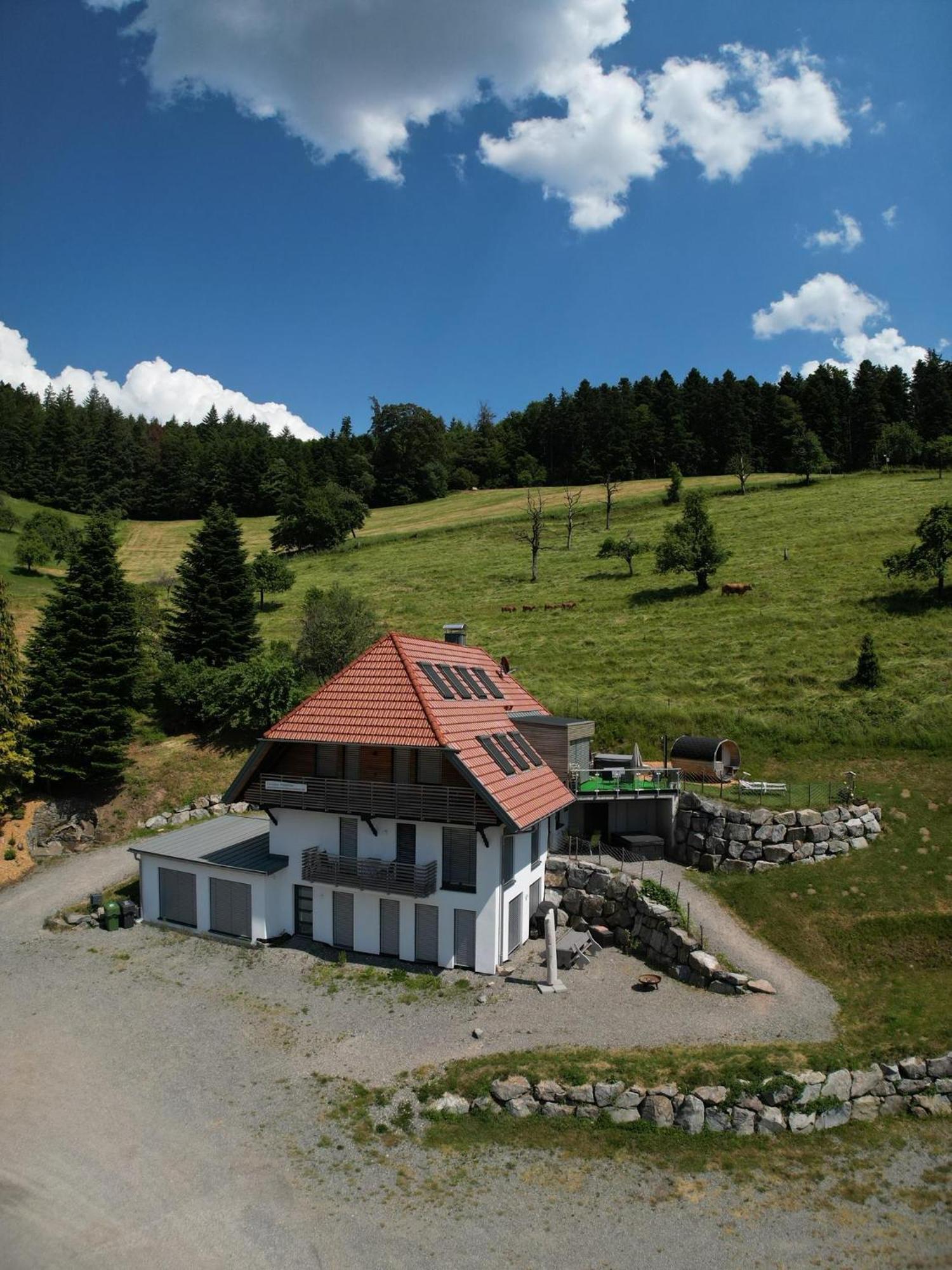 האוסאך Ferienhaus Wendelinus Mit Pool & Sauna מראה חיצוני תמונה